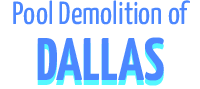 Pool Demolition of Dallas Logo